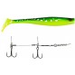 Виброхвосты Lucky John 3D KUBIRA SWIM SHAD 9" с оснасткой Stinger L